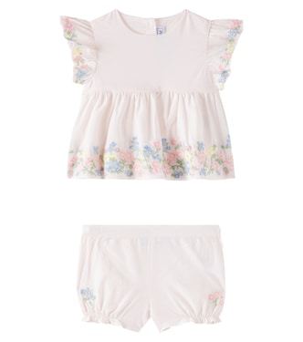 Baby embroidered top and bloomers set | Tartine et Chocolat