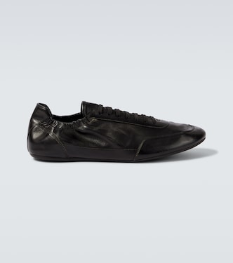 Sneakers Collapse aus Leder | Prada