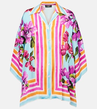 Printed silk-blend shirt | Dolce&Gabbana