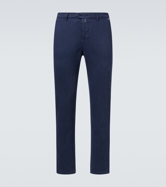Pantalones chinos de algodón y cachemir | Kiton