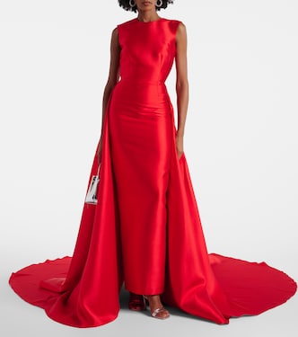 Larsen satin gown | Solace London