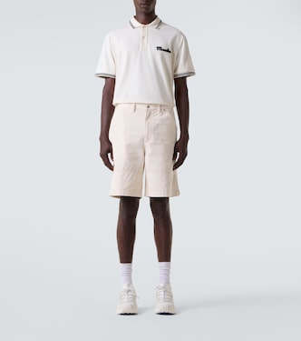 Logo cotton piqué polo shirt | Moncler