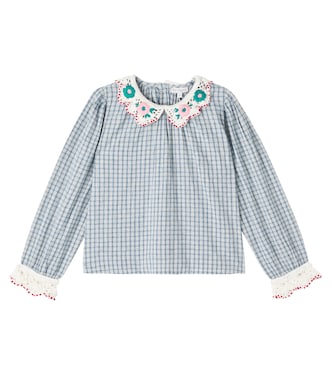 Bluse Rhea aus Baumwolle und Leinen | Bebe Organic