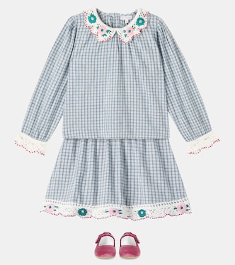 Bluse Rhea aus Baumwolle und Leinen | Bebe Organic
