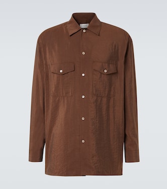 Camisa en mezcla de seda | Lemaire