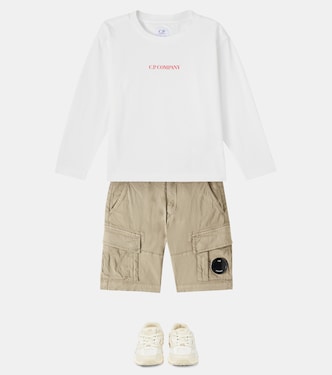T-shirt Lens en coton | C.P. Company Kids