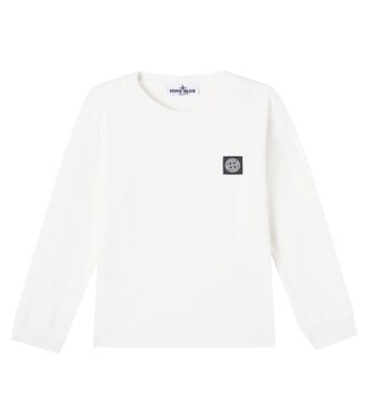 Compass 코튼 스웨터 | Stone Island Junior