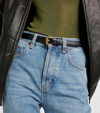 皮革腰带 | Saint Laurent