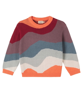 Pullover Knud aus Baumwoll-Jacquard | Wheat