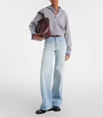 Alina high-rise flared jeans | Victoria Beckham