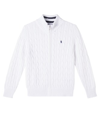 Cardigan in cotone a trecce | Polo Ralph Lauren Kids