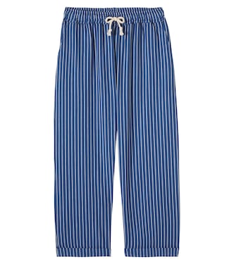 Aero striped cotton pants | Cozmo