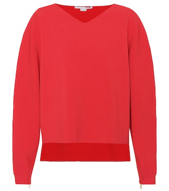 Pullover in jersey crêpe | Stella McCartney
