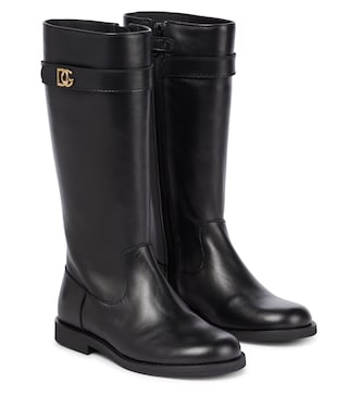 Bottes en cuir | Dolce&Gabbana Kids