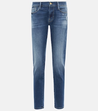 Le Garcon mid-rise cropped jeans | Frame
