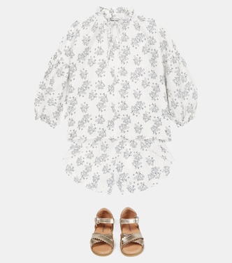 Bedruckte Bluse Olivia aus Leinen | The New Society