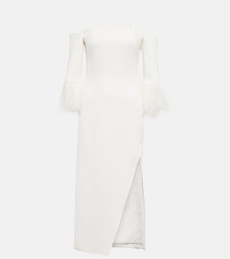 Abito midi con frange | David Koma