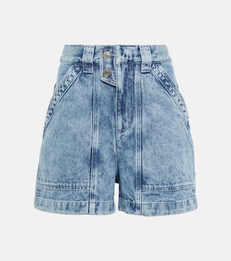 Shorts Sintio en denim de tiro alto | Marant Etoile