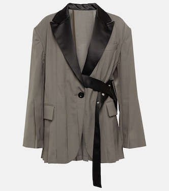 Blazer plisado | Sacai