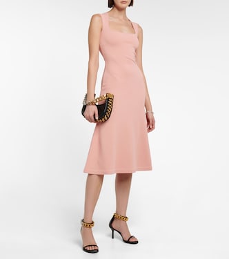Square-neck midi dress | Stella McCartney