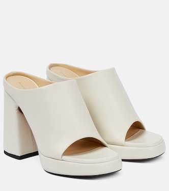 Forma leather platform mules | Proenza Schouler