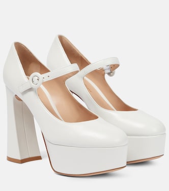 Mary Jane leather pumps | Gianvito Rossi