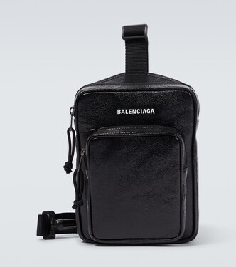 Messenger Bag Explorer aus Leder | Balenciaga