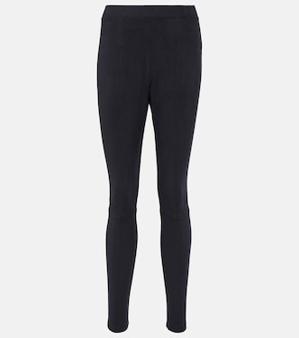 Leisure Ebe faux suede slim pants | Max Mara