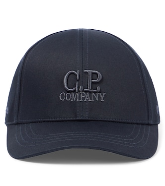 Gorra de gabardina de algodón con logo | C.P. Company Kids