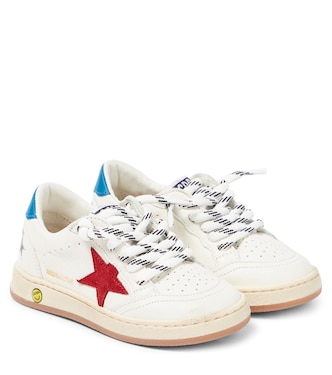 Ball Star leather sneakers | Golden Goose Kids