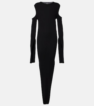 Caped wool maxi dress | Rick Owens