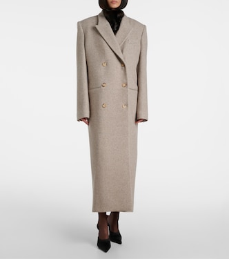 Double-breasted wool-blend coat | Magda Butrym
