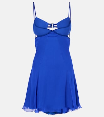 Vestido corto de seda | Nensi Dojaka