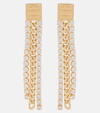 4G Crystal drop earrings | Givenchy