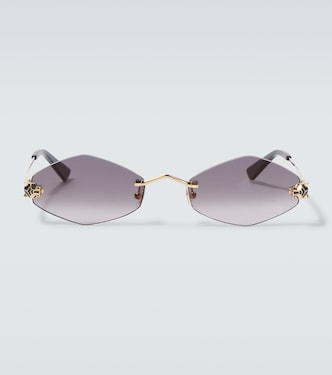 Panthère De Cartier oval sunglasses | Cartier Eyewear Collection