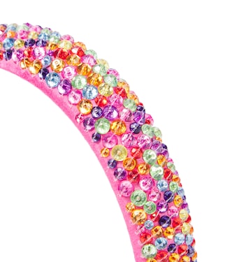 Rainbow Glitter embellished headband | Tutu Du Monde