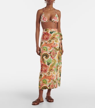Pareo de algodón y seda floral | Etro