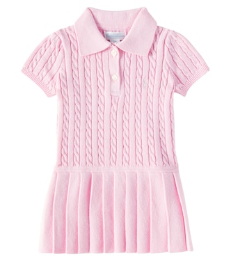 Baby - Abito in cotone a trecce | Polo Ralph Lauren Kids