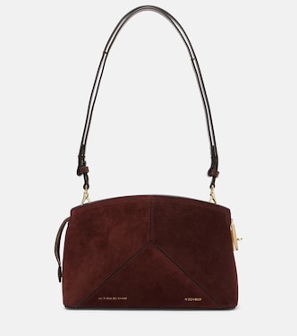 Schultertasche Victoria aus Veloursleder | Victoria Beckham