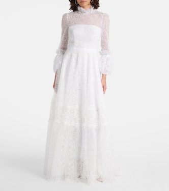 Abito da sposa in pizzo | Costarellos