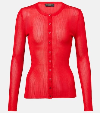Cardigan in maglia a coste | Dolce&Gabbana