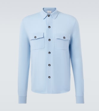 Wool and cashmere overshirt | Allude