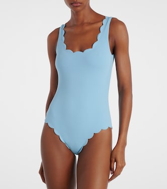 Palm Springs scalloped swimsuit | Marysia