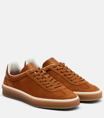 Tennis Walk leather sneakers | Loro Piana