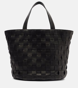 Sisal leather tote bag  | The Row