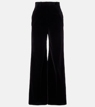 Pantalones anchos de terciopelo de algodón | Valentino