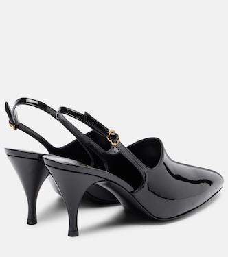 Cover-Up patent leather slingback pumps | Herbert Levine
