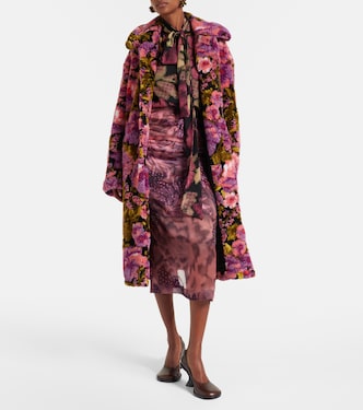 Manteau à fleurs | Dries Van Noten