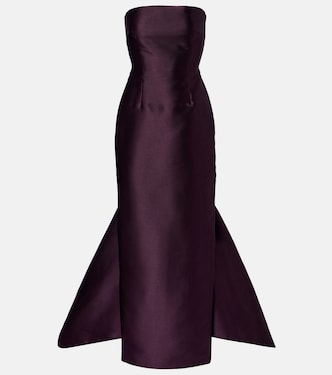 Imani satin gown | Solace London