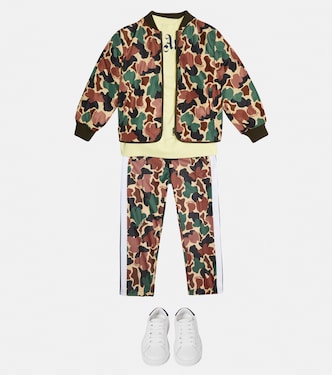 Printed bomber jacket | Palm Angels Kids